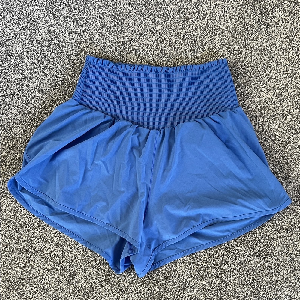 Aerie High Waist Blue Women's Shorts